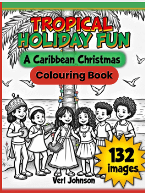 Tropical Holiday Fun: A Caribbean Christmas Colouring Adventure. product image (1)