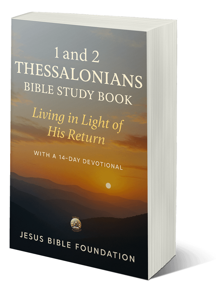 1 and 2 Thessalonians Bible Study Book: Living in Light of His Return with A 14 Days Devotional product image (1)