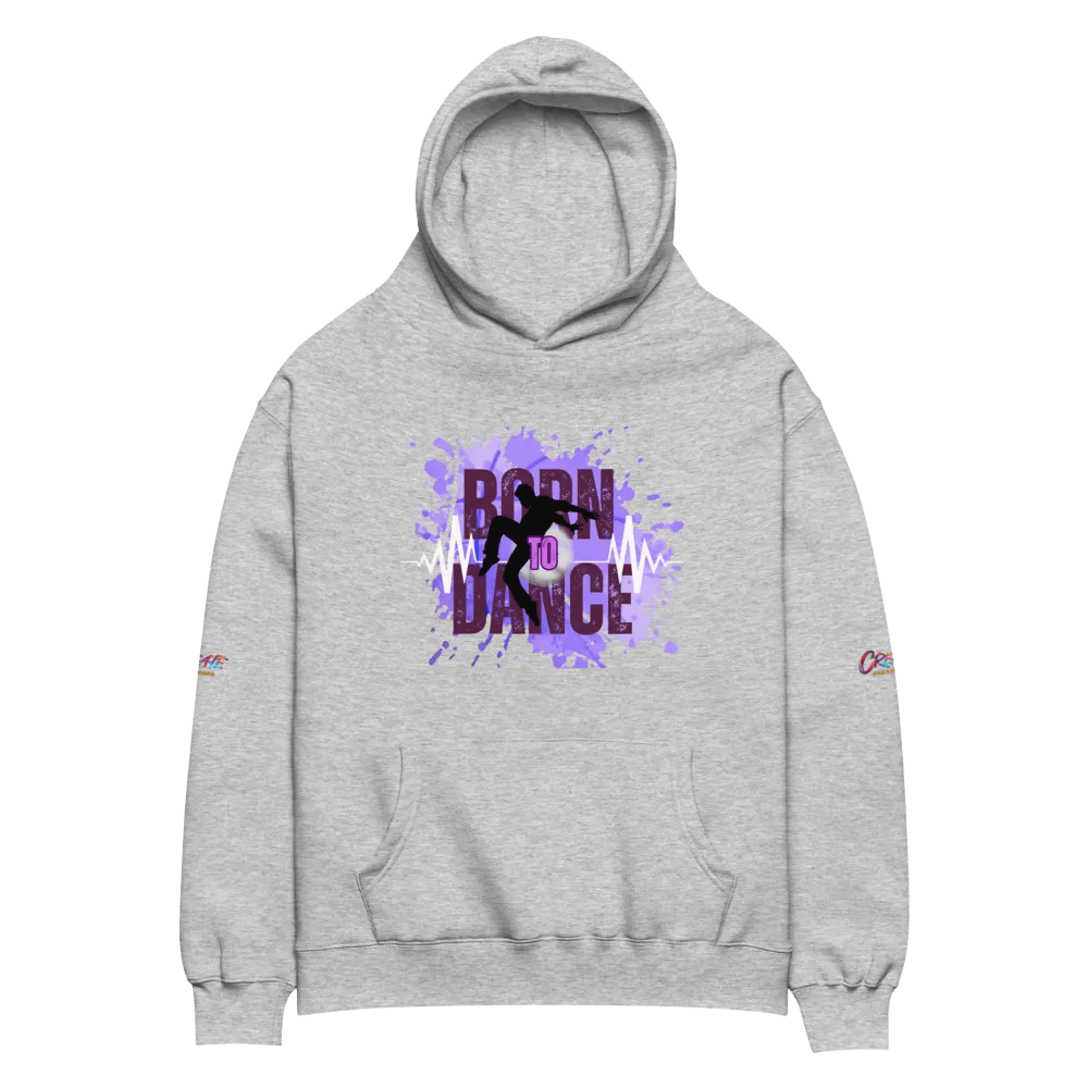 Born to Dance His Silhouette Unisex Oversized Hoodie product image (32)