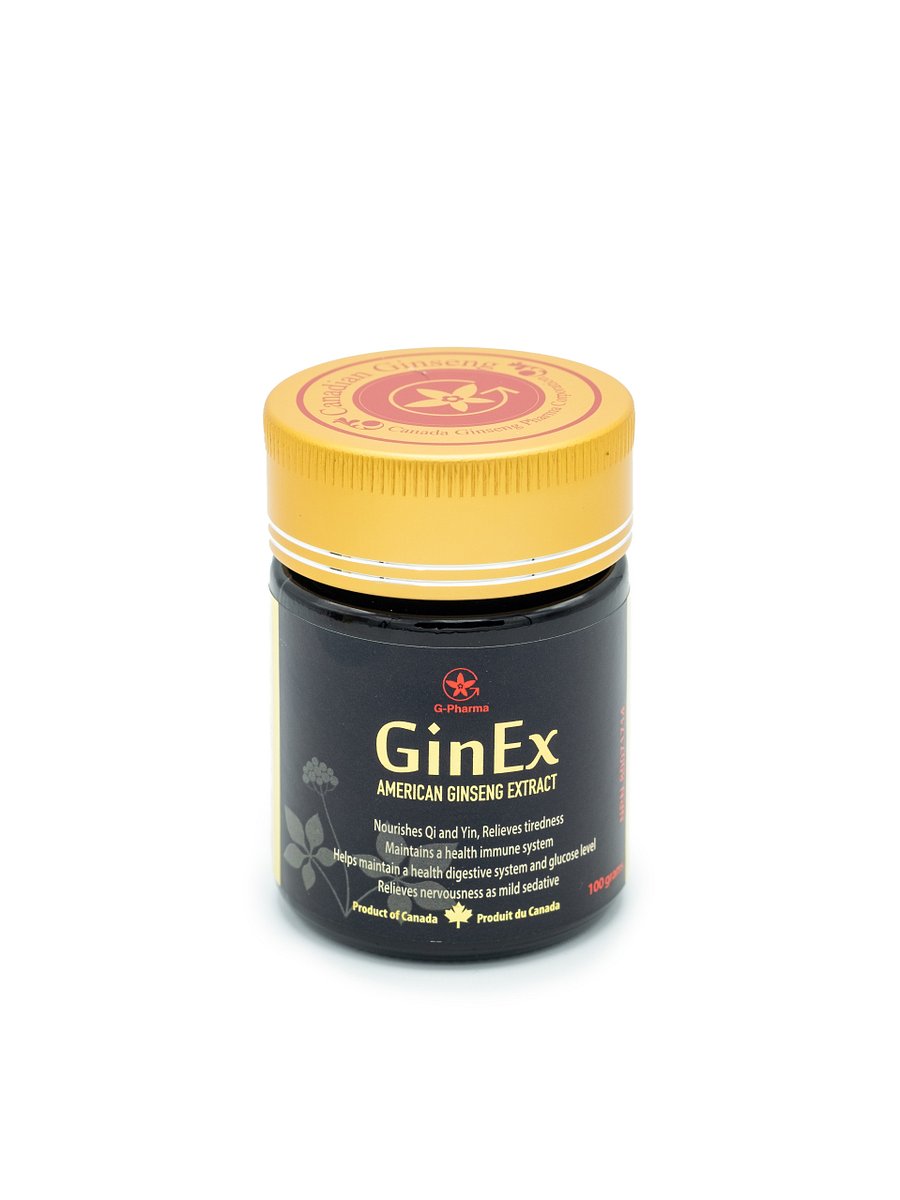 GinEx®西洋蔘黑膏滋(運輸地區僅限美國) product image (1)