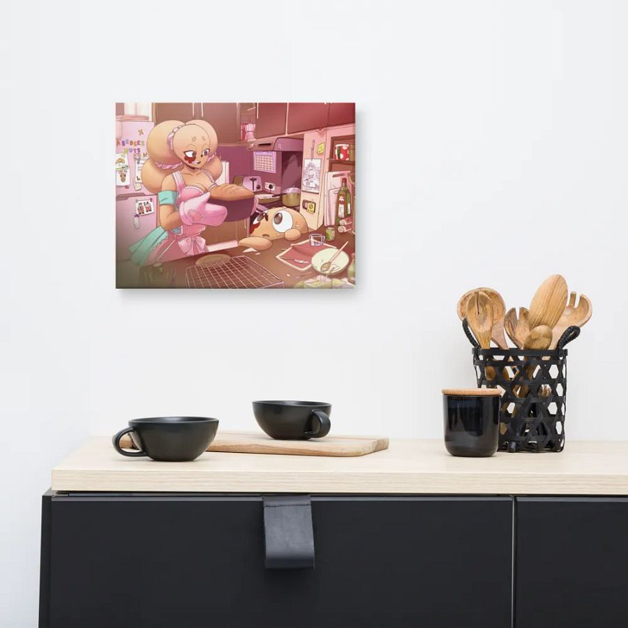 Baking with Boba Canvas Print product image (8)