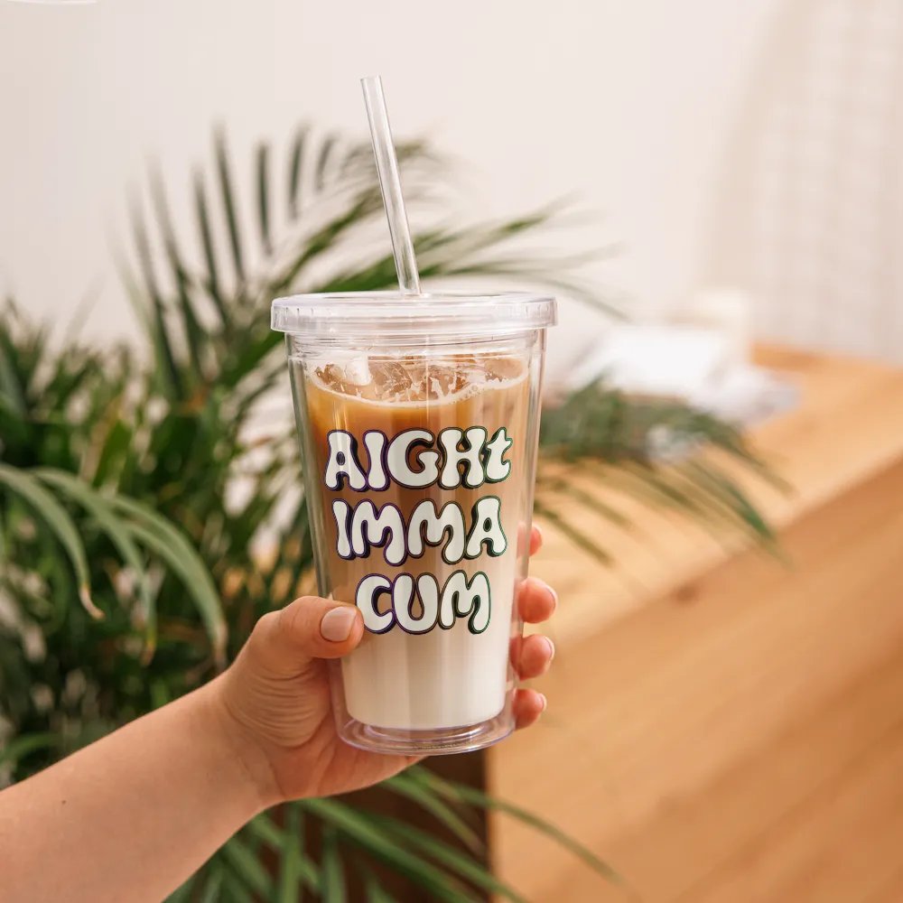 Bubble Text Double Wall Tumbler product image (11)
