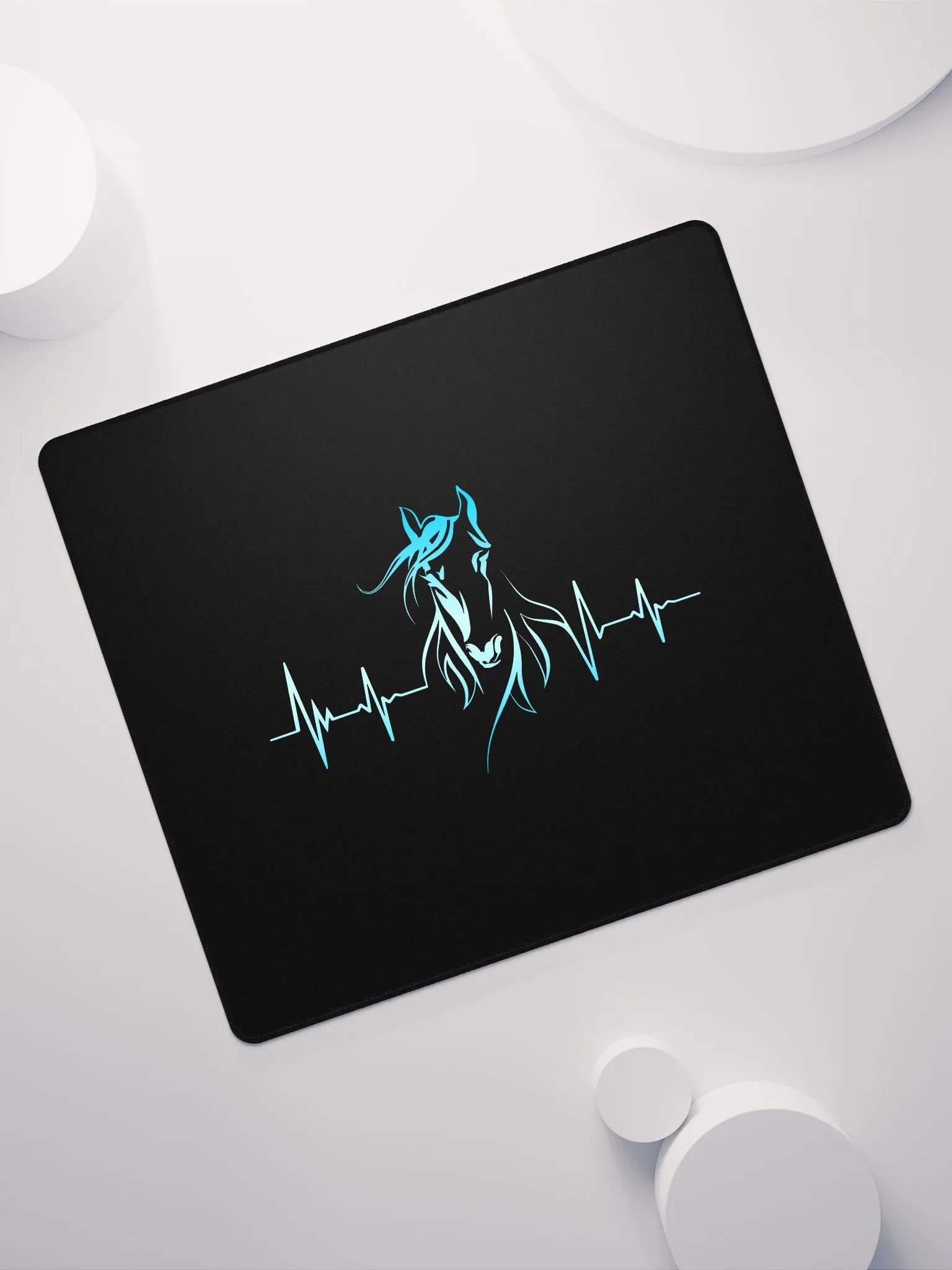 Horse Heartbeat Gaming Mouse Pad product image (7)