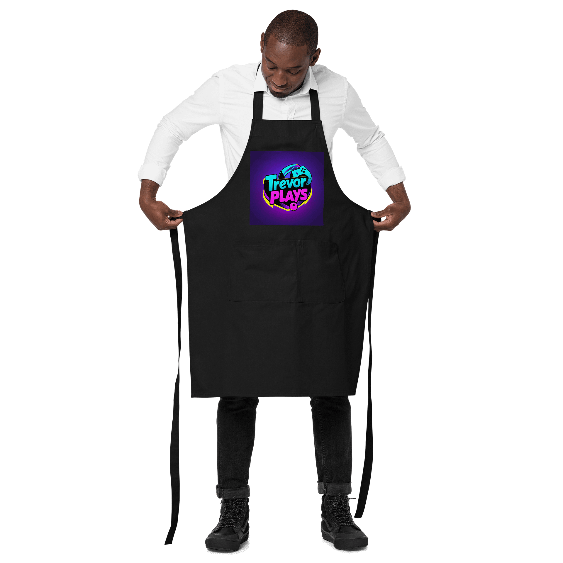 Game On! Trevor Plays Logo Gaming Apron product image (2)