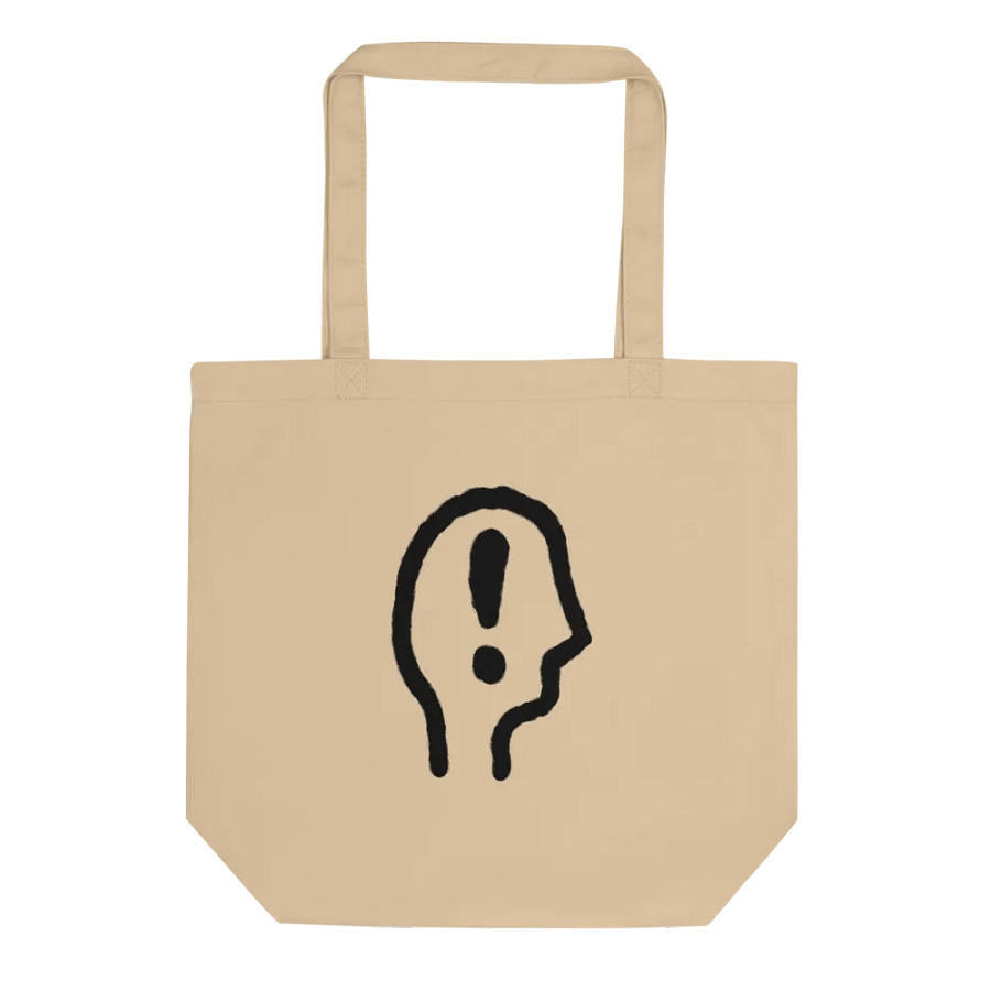 EXCLAIMING MENTALLY tote bag product image (1)