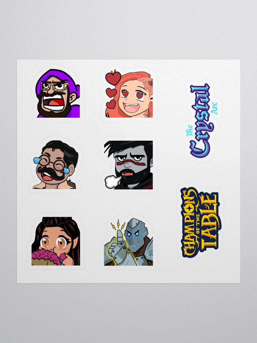 The Crystal Arc Sticker Pack product image (1)