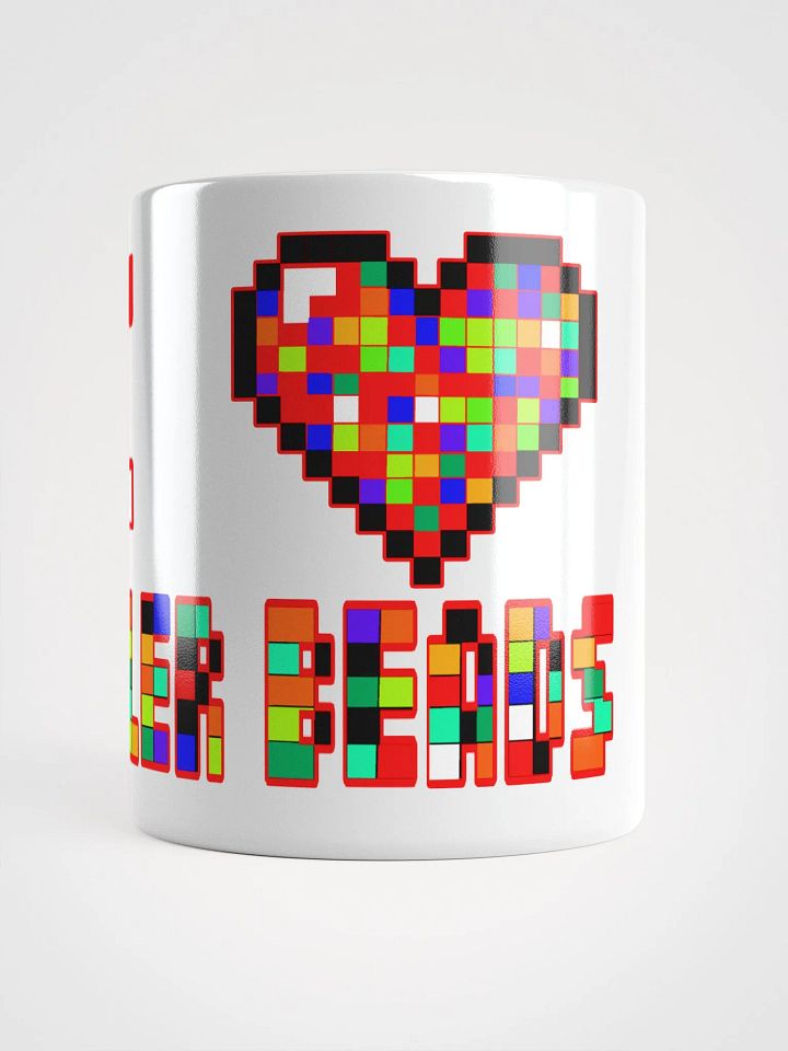 I Heart Perler Bead Mug product image (2)
