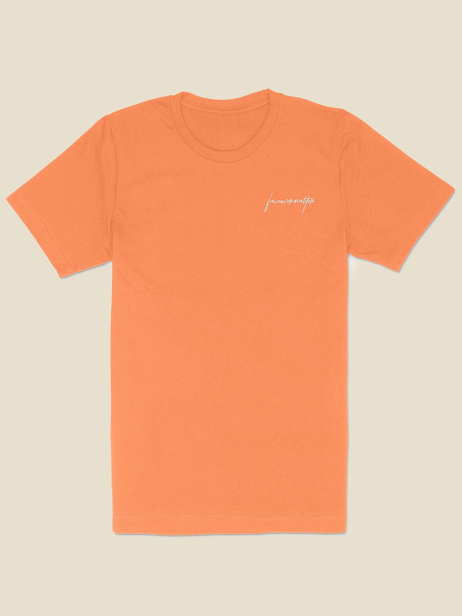 Faceovermatter T-Shirt (Burnt Orange) product image (2)