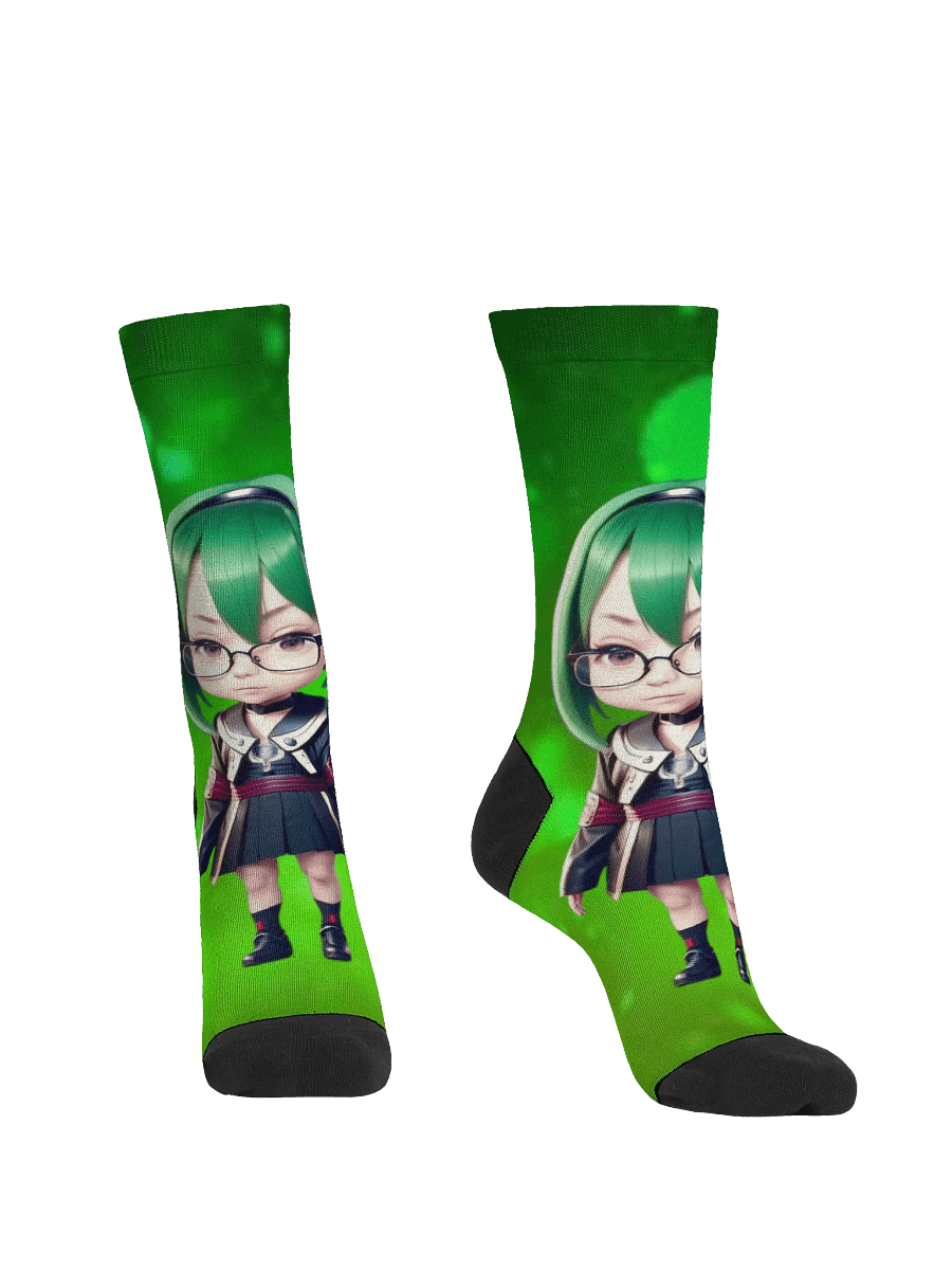 (Green CHIBI) K Socks product image (2)