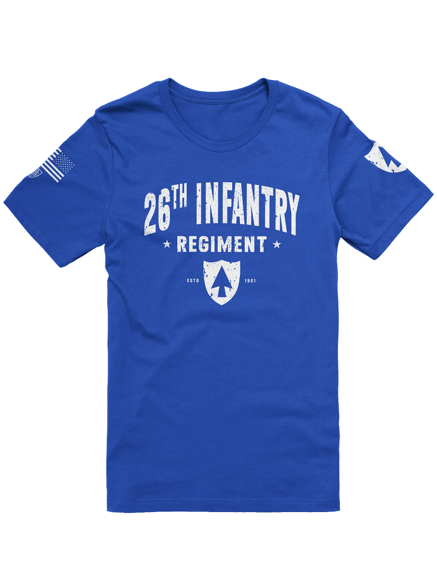 26th Infantry Regiment - Blue Spaders "Distressed" T-Shirt product image (10)