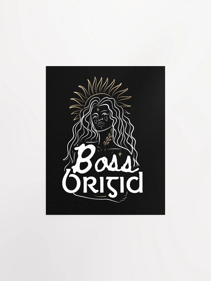 Boss Brigid | Premium Matte Poster Print product image (2)