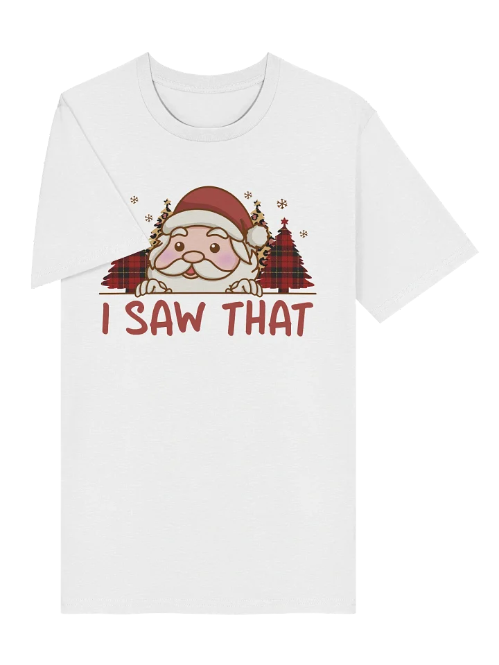 Santa Peeks Over Banner I Saw That product image (2)