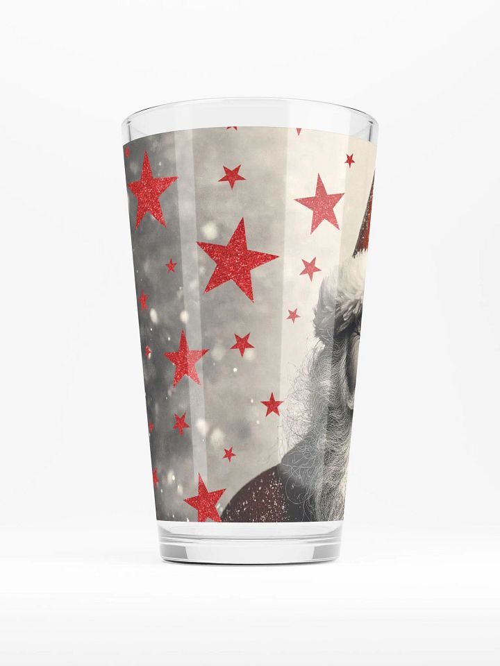 Beer Pint Glass Glasgow Santa product image (2)
