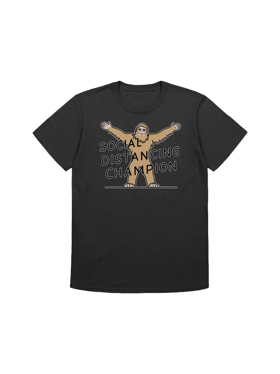 Sasquatch - Embrace Space with Bigfoot - The Social Distancing Champ T-Shirt product image (5)
