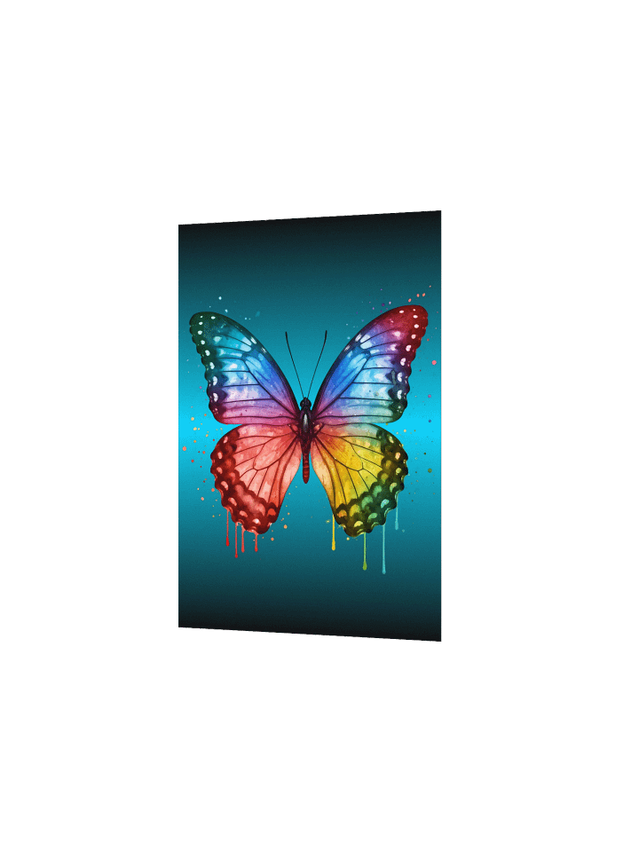 Rainbow Butterfly: Painted Elegance Poster product image (15)