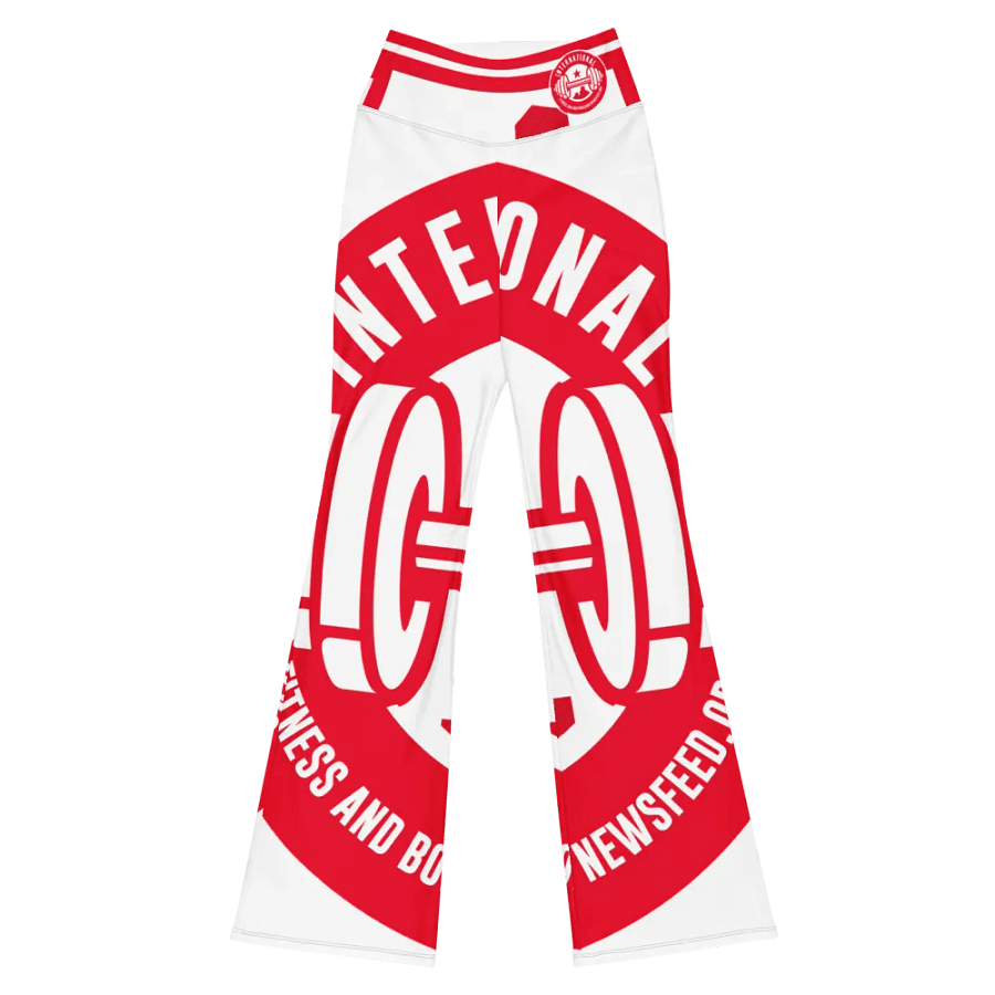 IFBNewsfeed.Org's All-Over Print Flare Leggings product image (8)