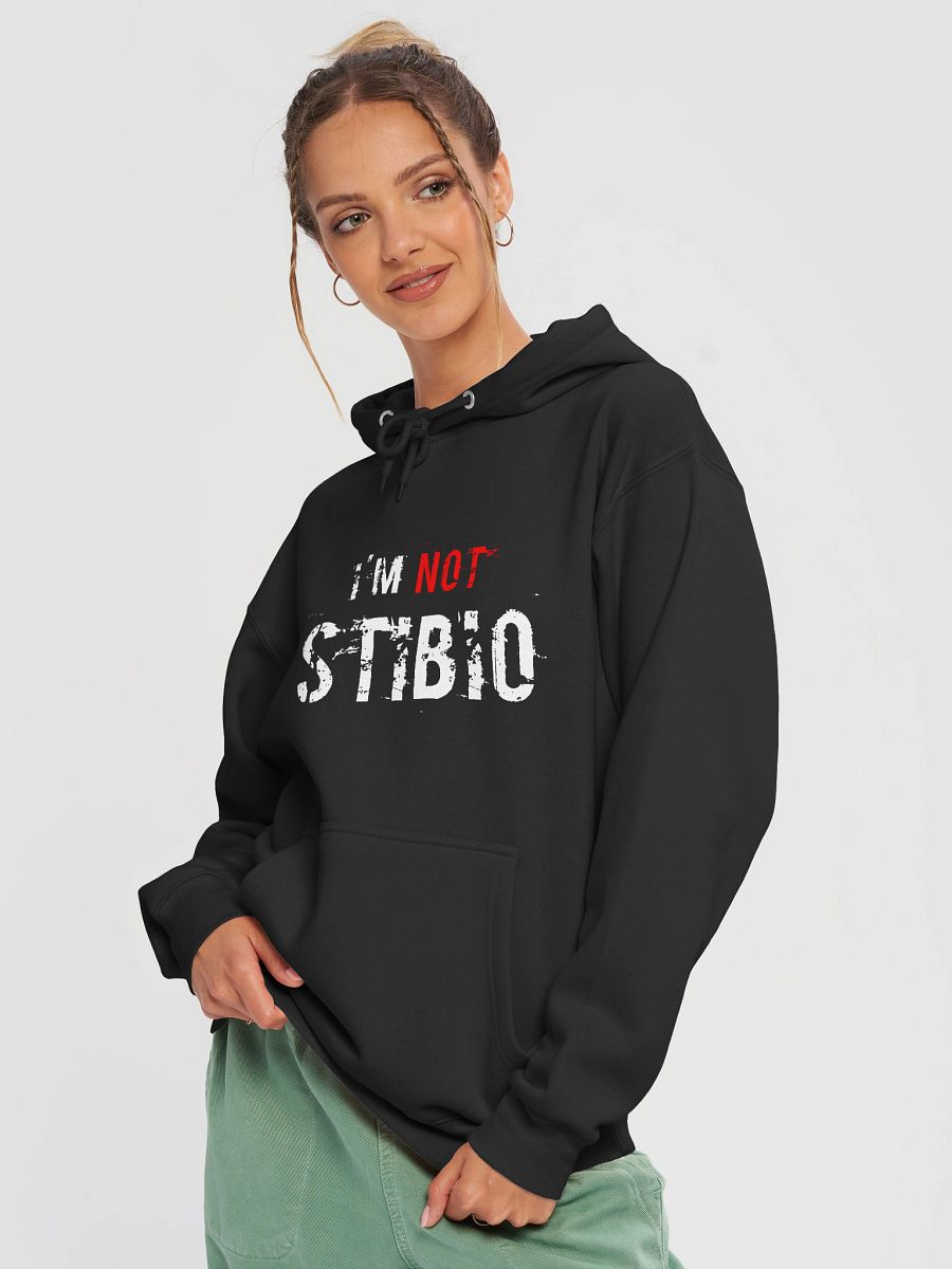 "I'M NOT STIBIO" Statement Hoodie product image (3)