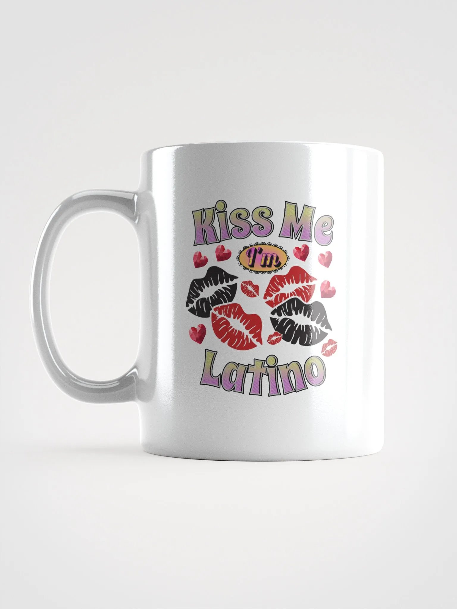 Kiss Me Im Latino Love Mug product image (1)