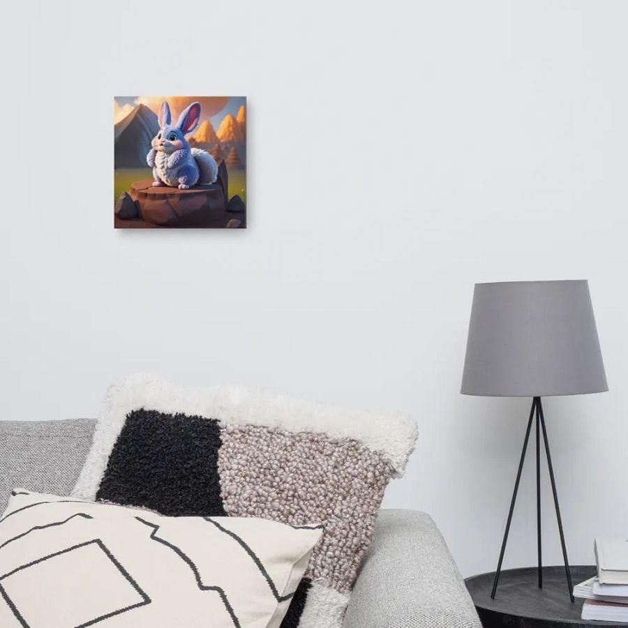 Endangered Species - Mexico - Volcano Rabbit Canvas Art product image (10)