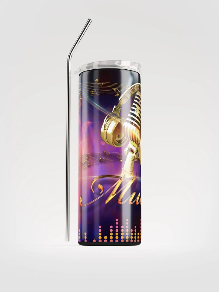 Golden Mic and Headphones product image (1)