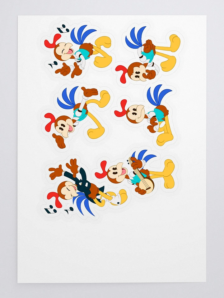 Chucky Chicken Sticker Sheet product image (1)