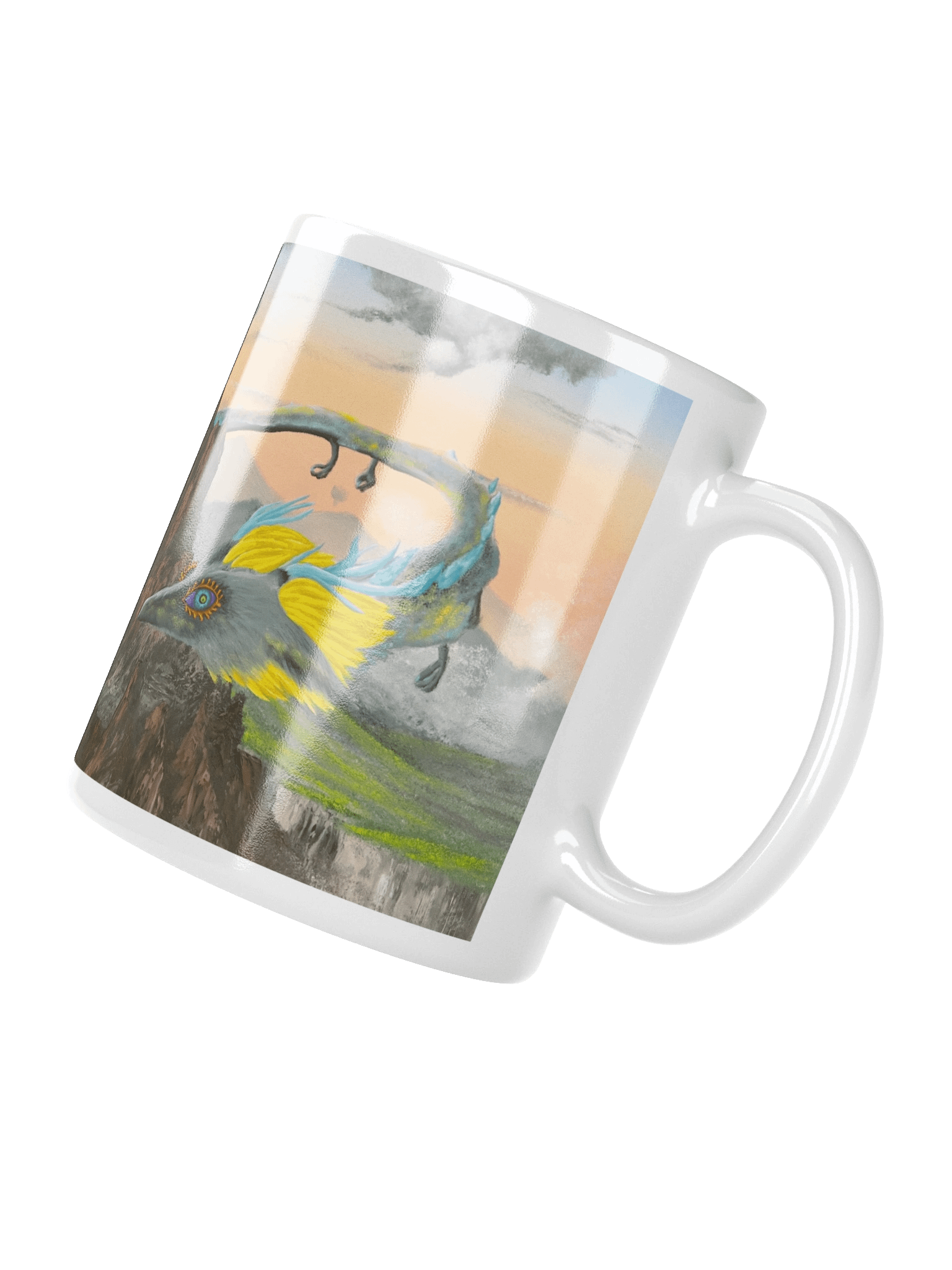 Light Dragon Mug product image (3)
