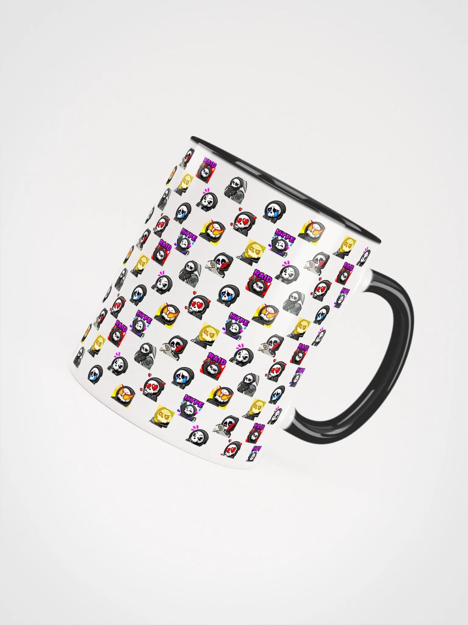 Classic Emote Ceramic Mug - (Color Dipped) product image (1)