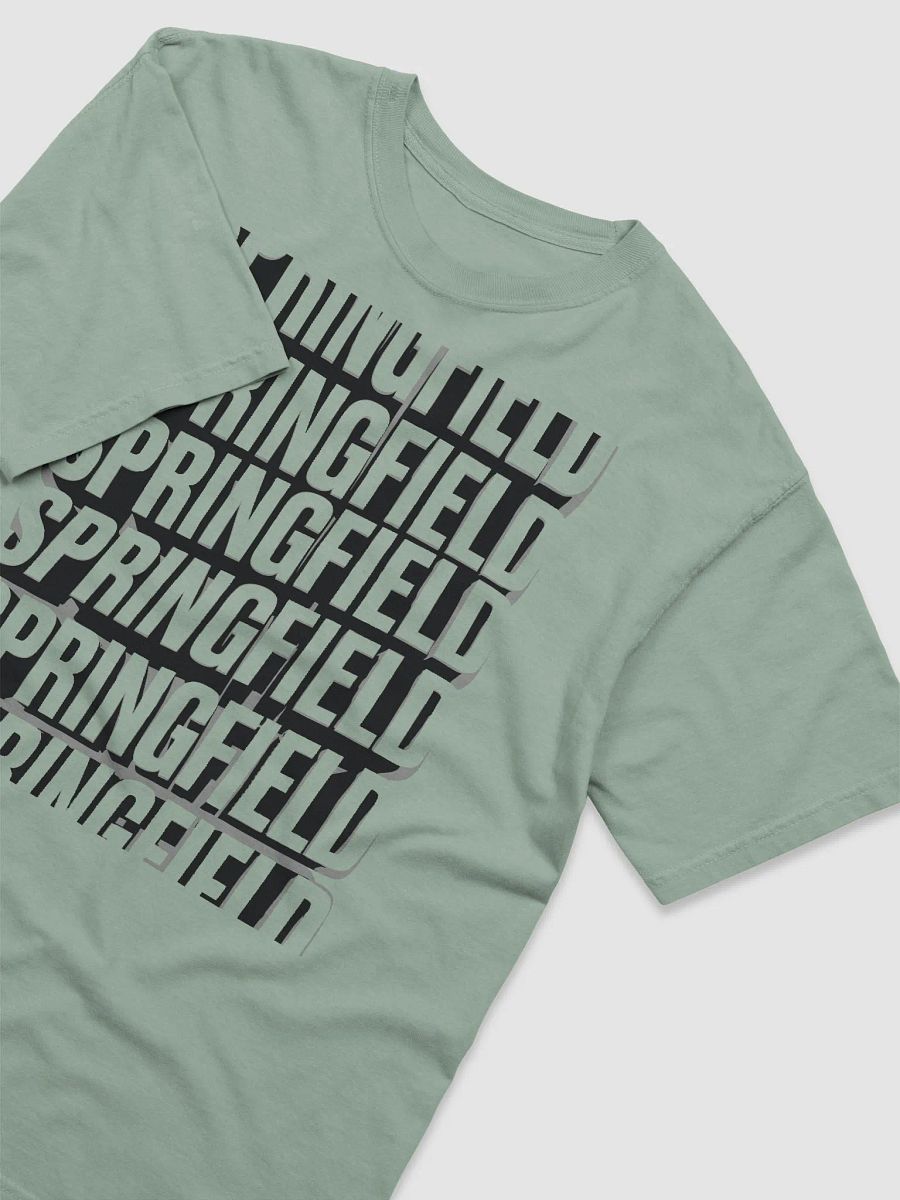 Springfield Ohio Stylized Repeat T-Shirt [00028] product image (3)