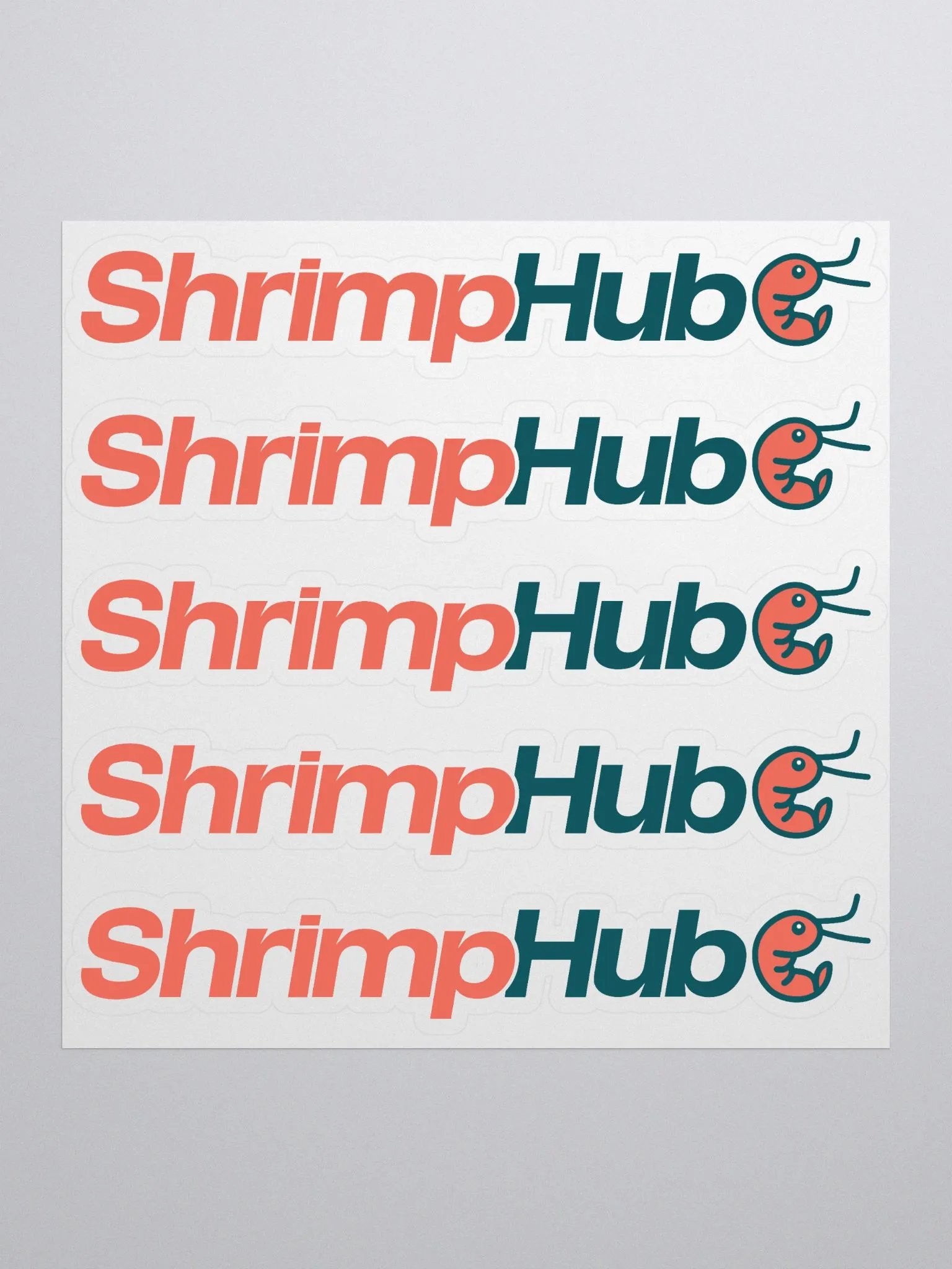 ShrimpHub Sticker Sheet product image (2)