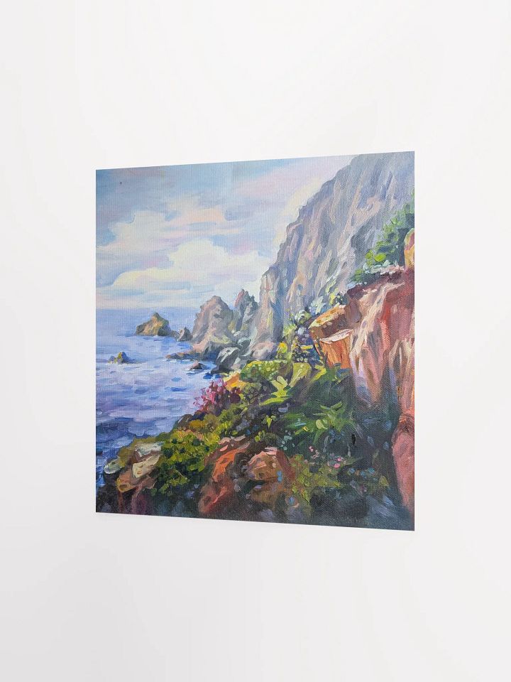 Clif and the Sea-Oil Painting Paper Poster product image (2)