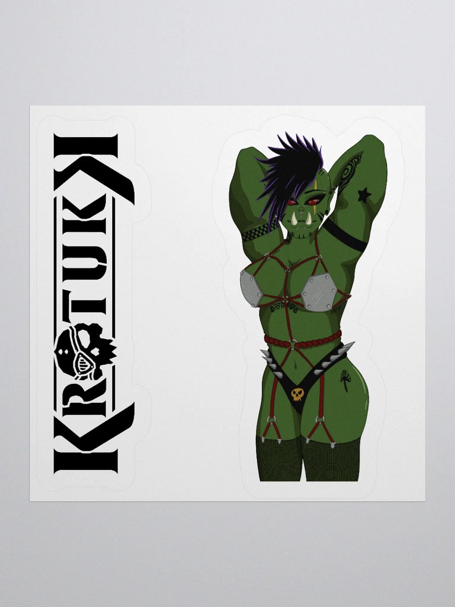 Ork Bombshell Kiss Cut Stickers product image (3)