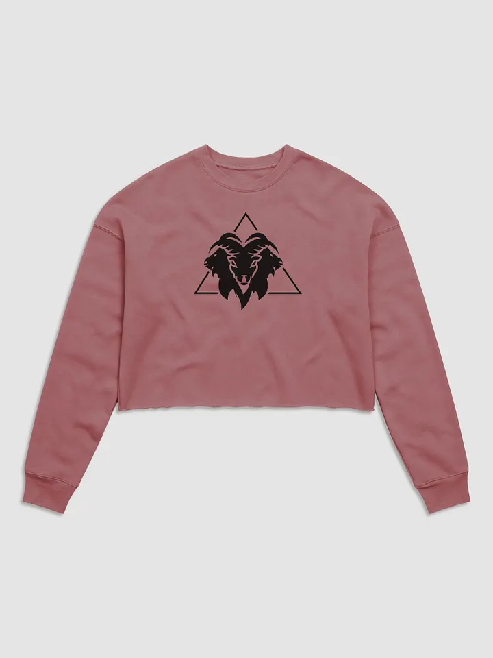 Goat Gang ( Women Crop Top Sweater ) product image (1)