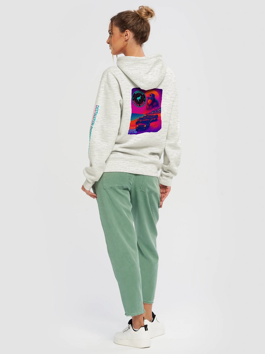 2025 Bronco Beach Bash Ocean City / Destination Bigfoot Bronco Collab Hoodie (Multiple Colors Available) product image (6)