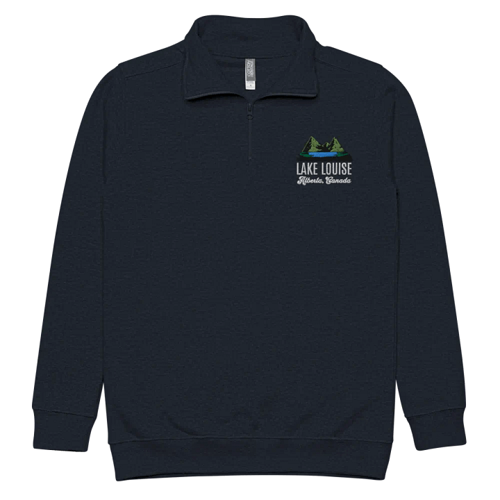Lake Louise Left Side Embroidered Half Zip product image (19)