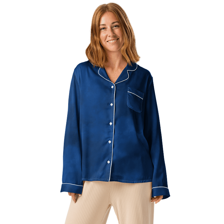 Midnight Blue Dream Women's Pajama Top product image (1)