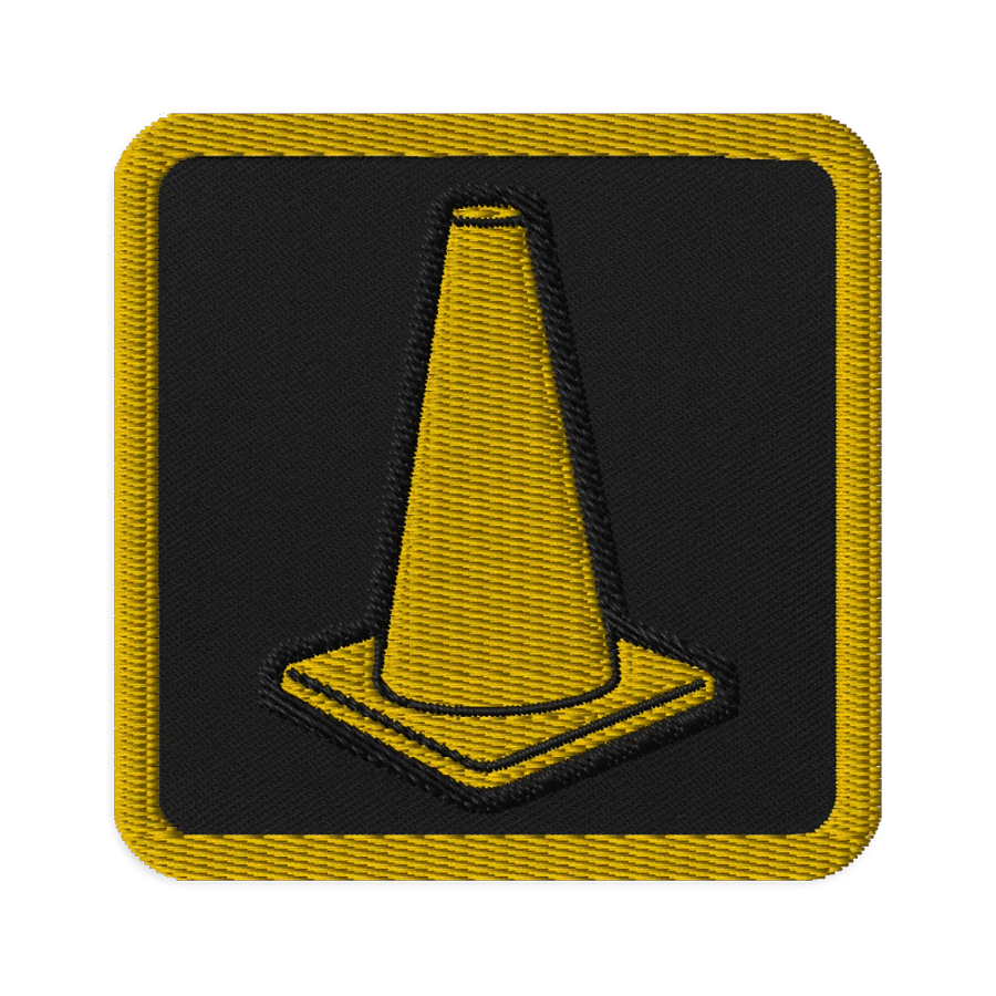Cone Embroidered Patch product image (1)