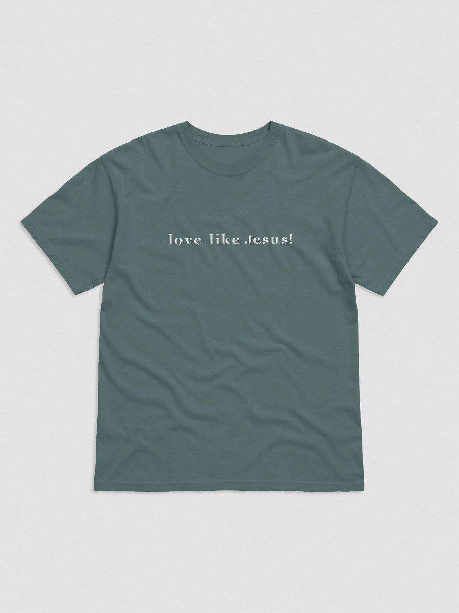 Love Like Jesus Embroidered Unisex Tee product image (13)