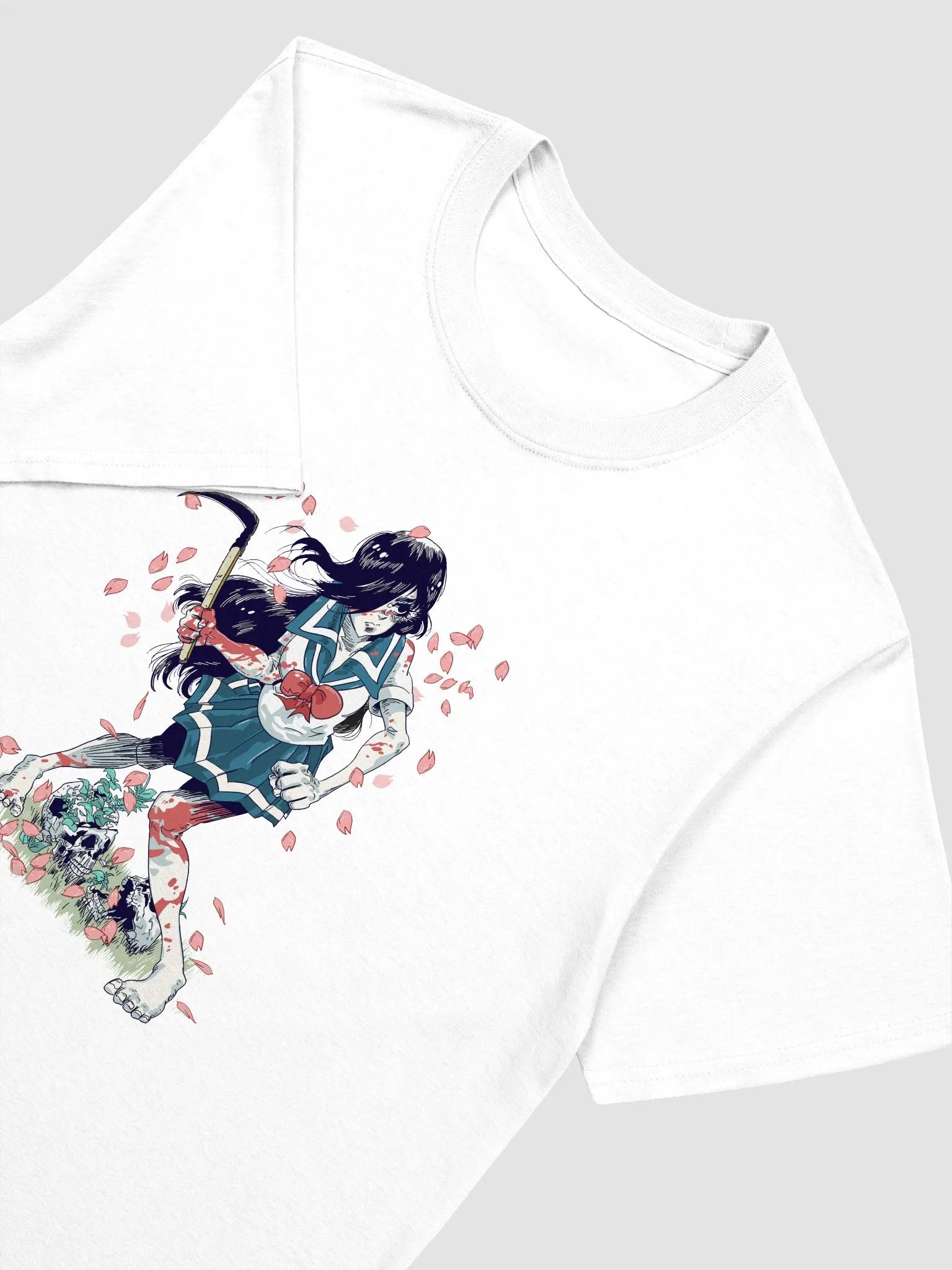 Bloodstained Seifuku Softstyle T-Shirt product image (1)