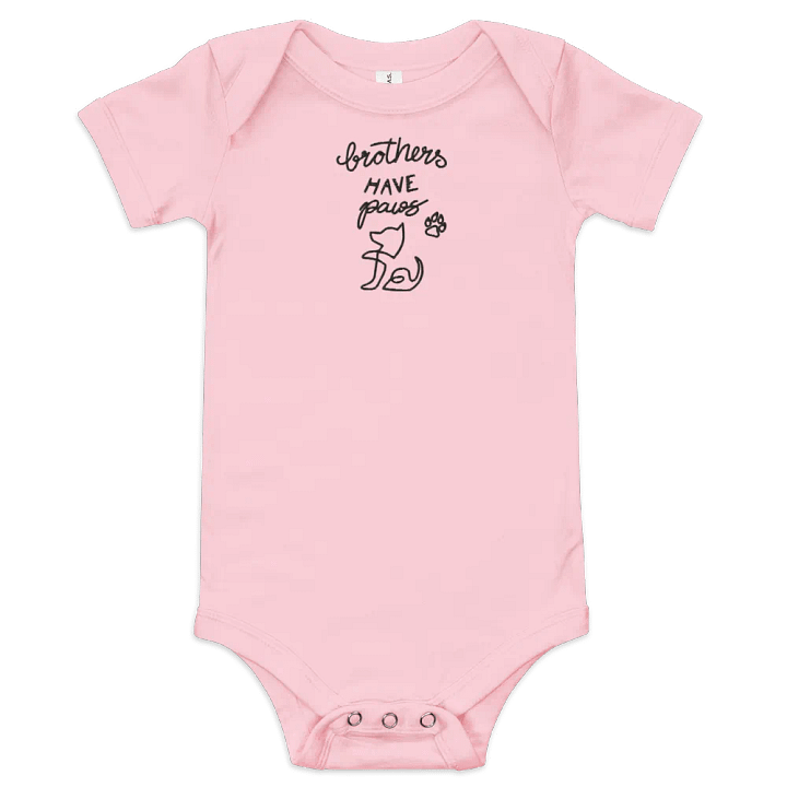 Brothers have paws • Baby Onesie product image (1)
