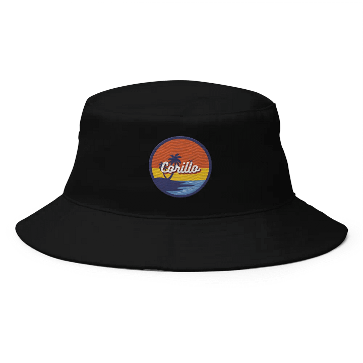 Summer Sunrise Embroided Bucket Hat product image (1)