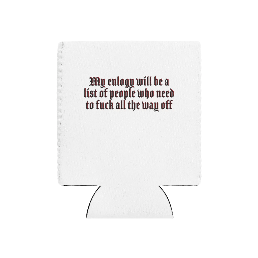 Eulogy - Coozie product image (1)