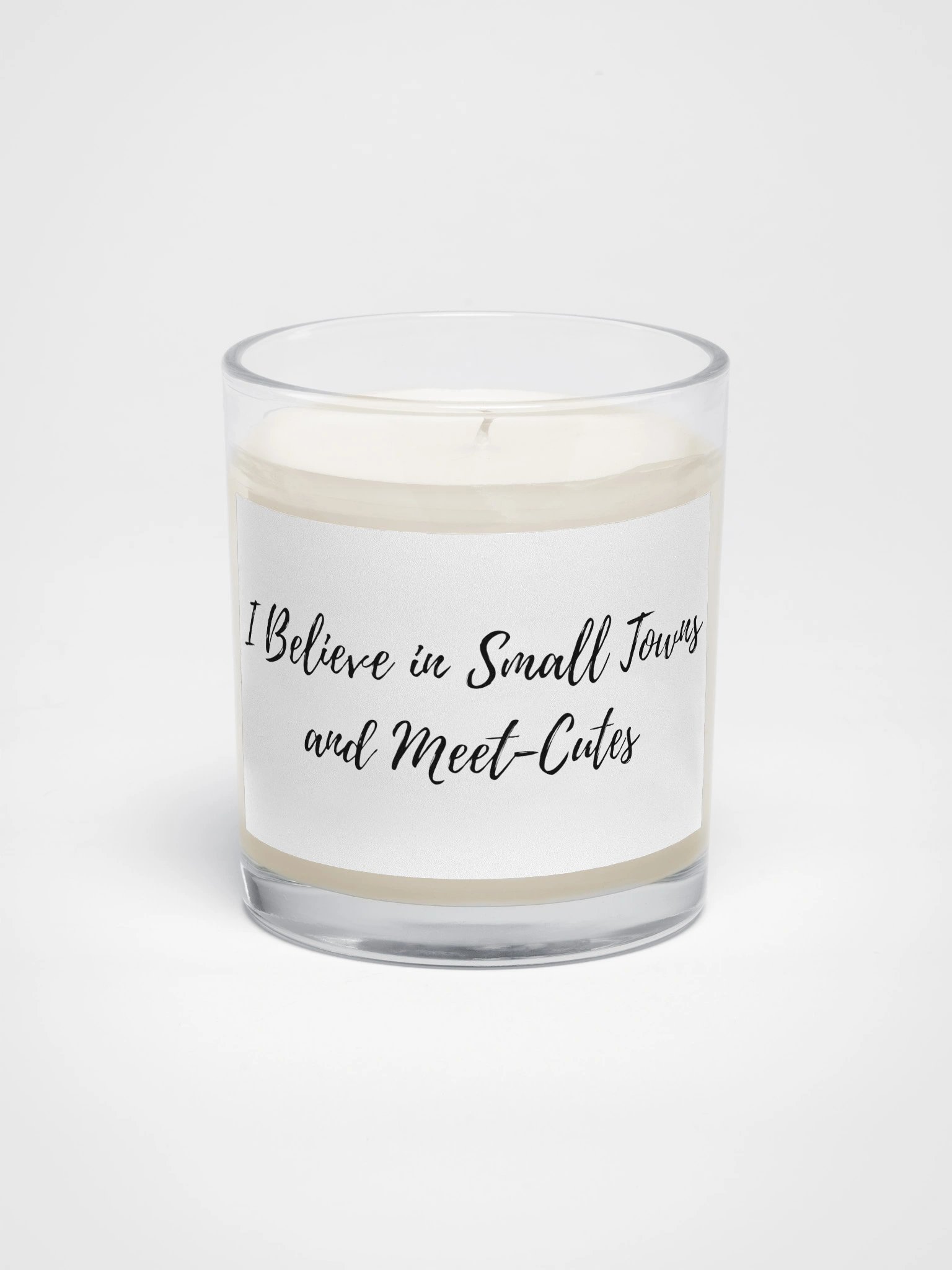 I Believe in Small Towns and Meet-Cutes – Soy Wax Candle product image (1)