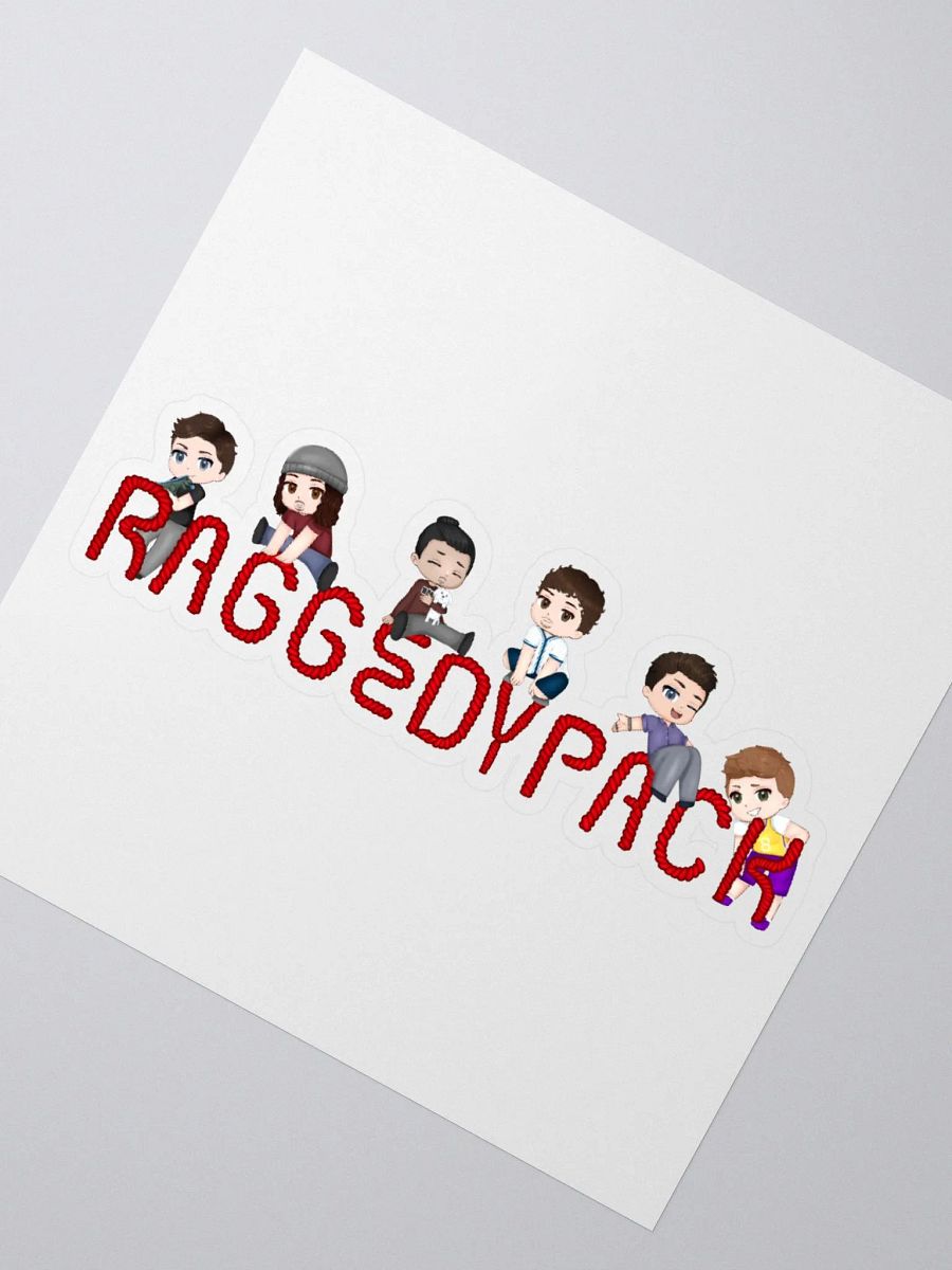 Raggedy Pack Chibi Horizontal Sticker product image (6)