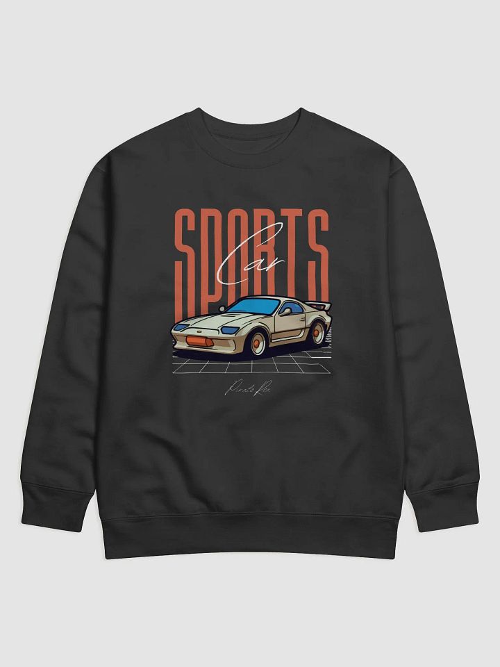 Sleek Revival Sport Car Sweatshirt product image (4)
