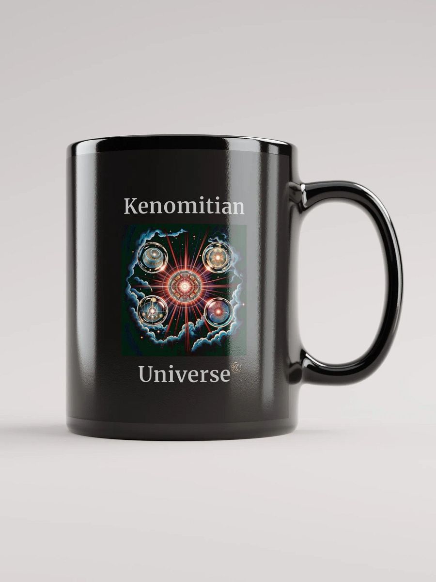 Kenomitian Universe | Black Glossy Mug product image (3)