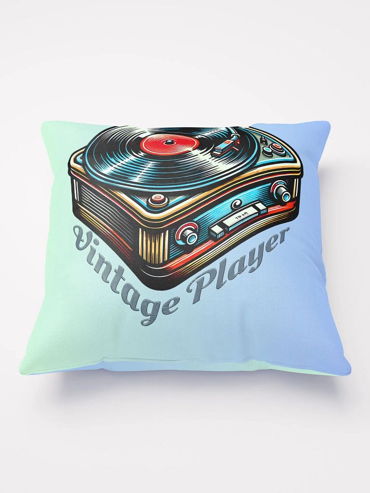 Vintage Player Throw Pillow product image (1)