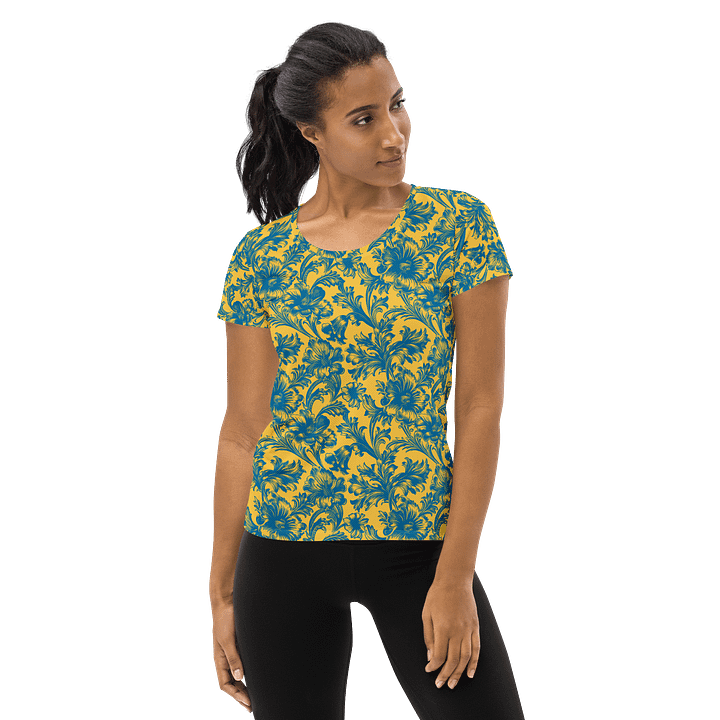 Fleur Royale | Women's Athletic T-Shirt product image (2)