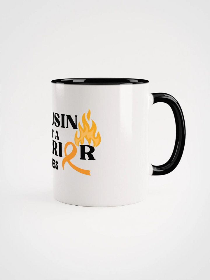 COUSIN of a Warrior CRPS Awareness Mug- Choose Your Color product image (2)