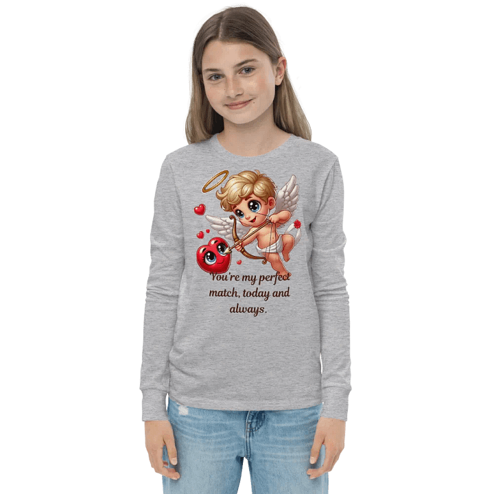 Cupid's Perfect Match Long Sleeve Tee product image (1)