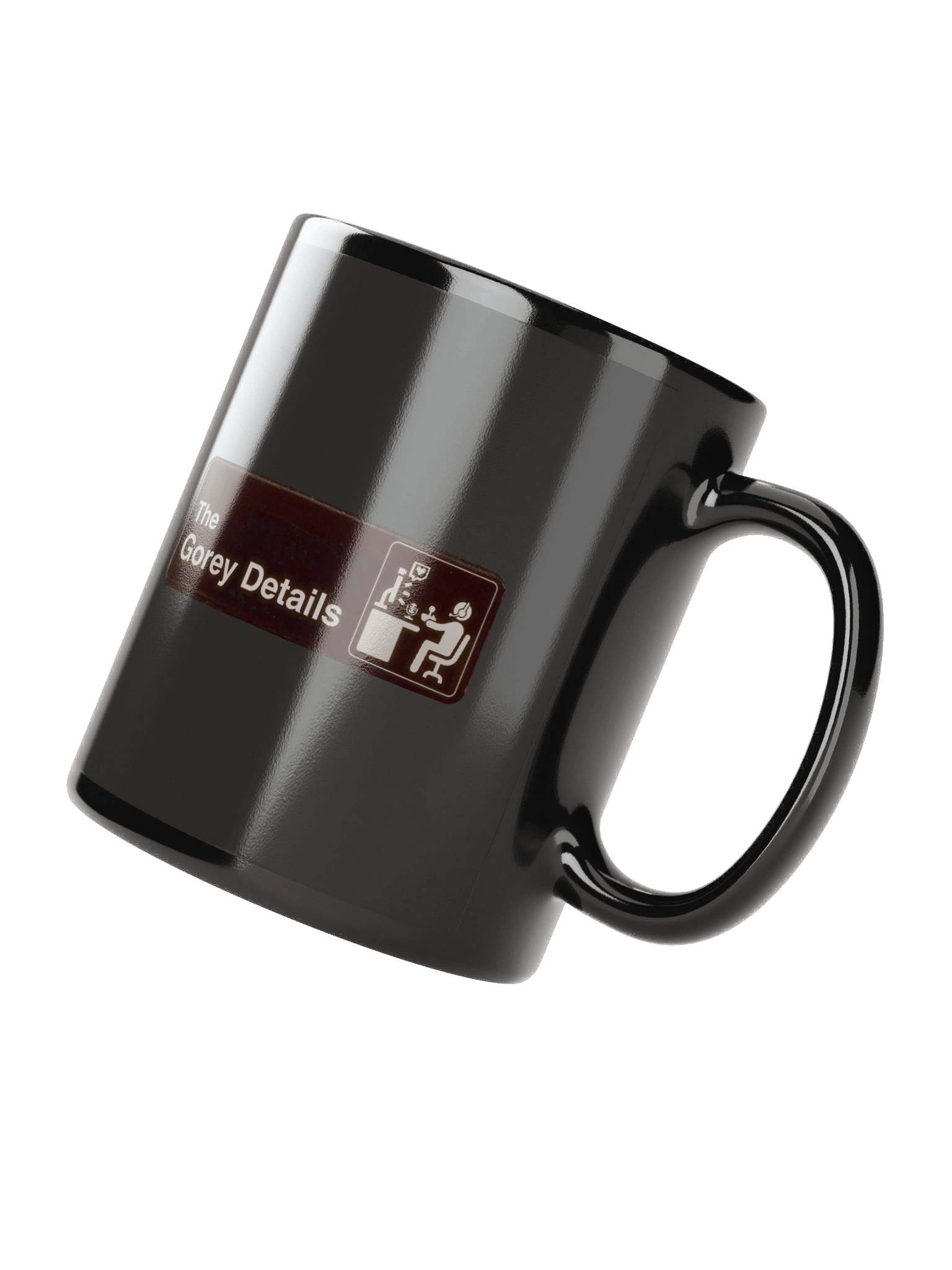 The Studio - Black Glossy Mug product image (3)